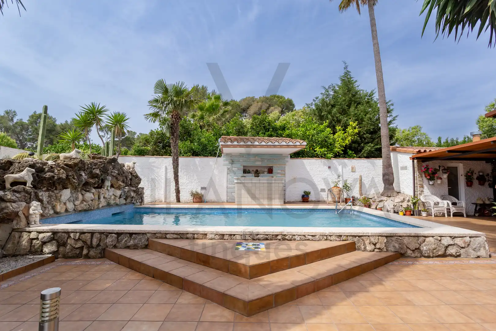 Piscina de Casa o xalet en venda en Valls amb Aire condicionat, Calefacció i Jardí privat