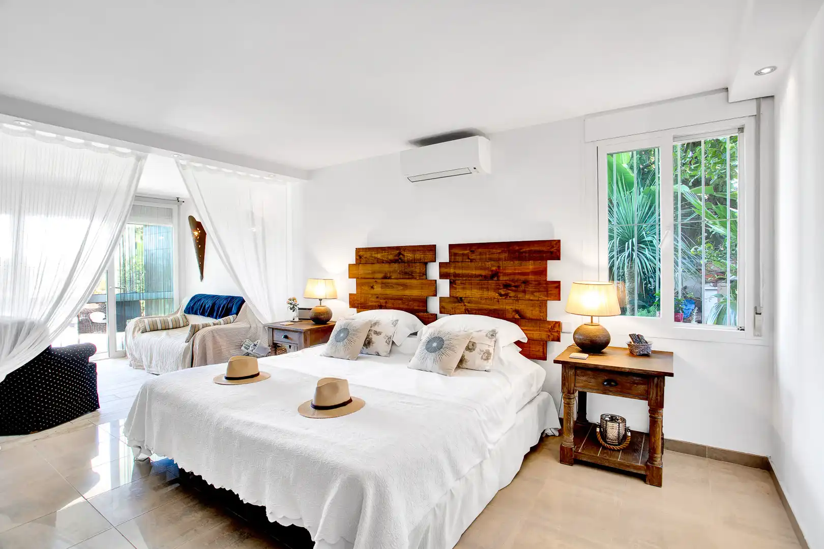 Dormitori de Casa o xalet de lloguer en Marbella amb Aire condicionat, Calefacció i Jardí privat
