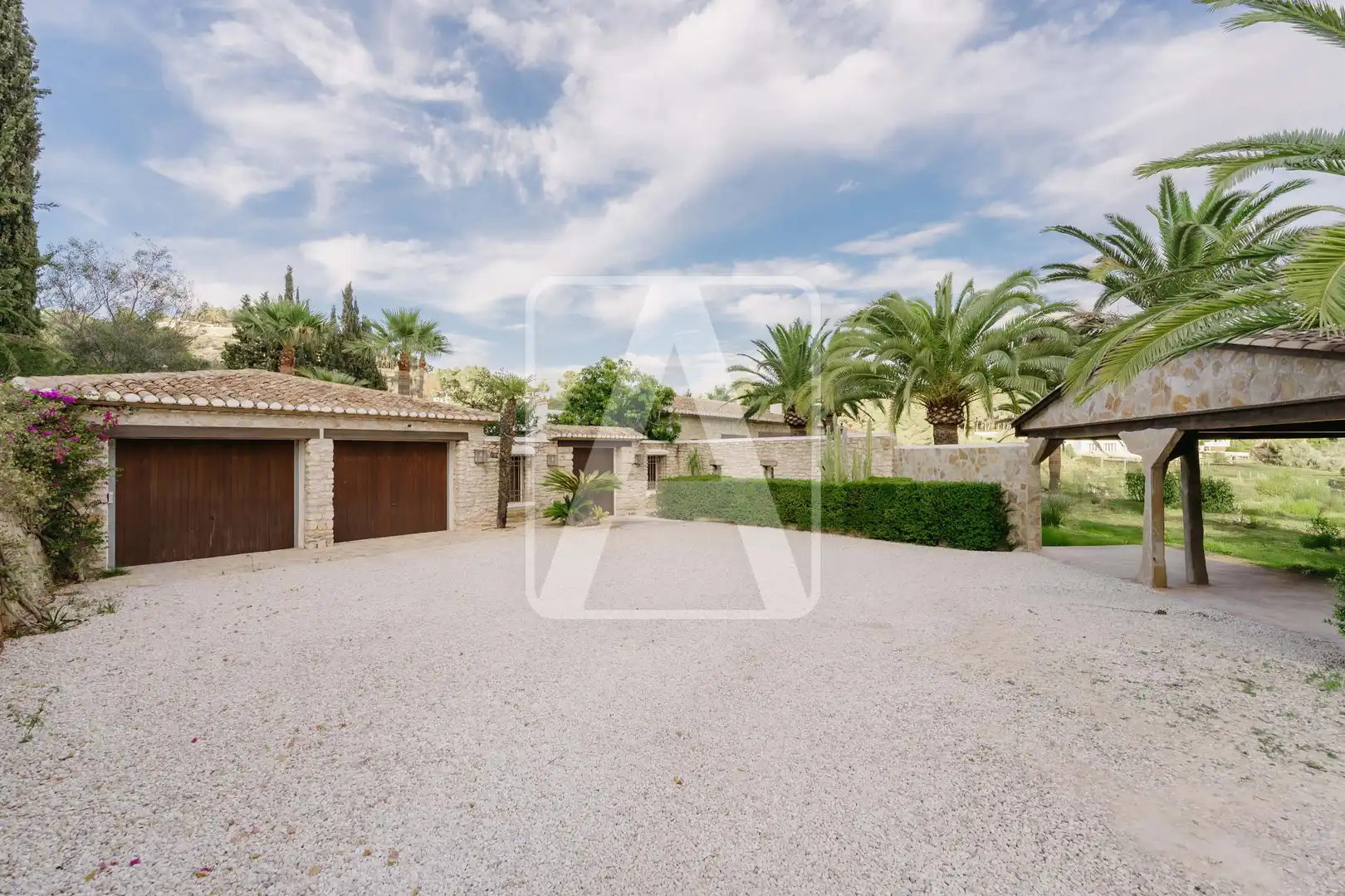 Vista exterior de Finca rústica en venta en Benissa con Aire acondicionado, Calefacción y Jardín privado