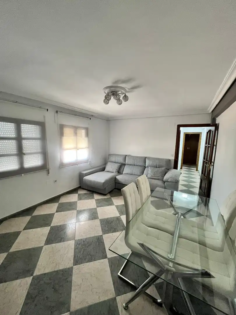 Living room of Flat for rent in Bormujos  with Air Conditioner, Heating and Furnished