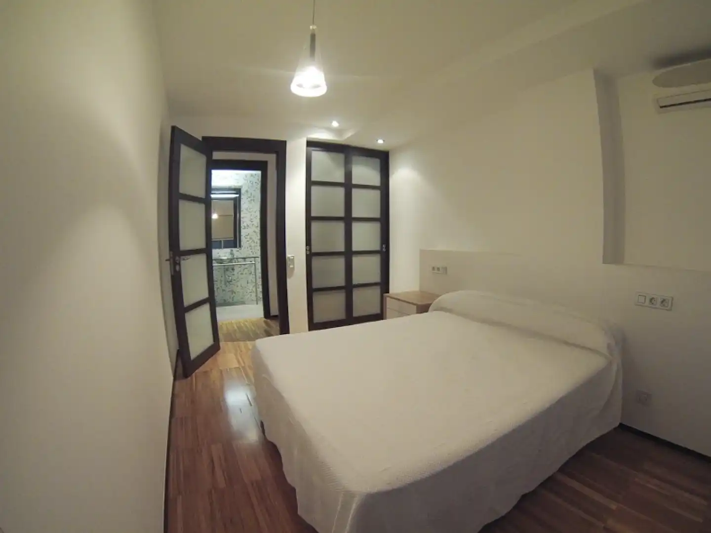 Dormitori de Apartament de lloguer en Murcia amb Aire condicionat, Calefacció i Moblat