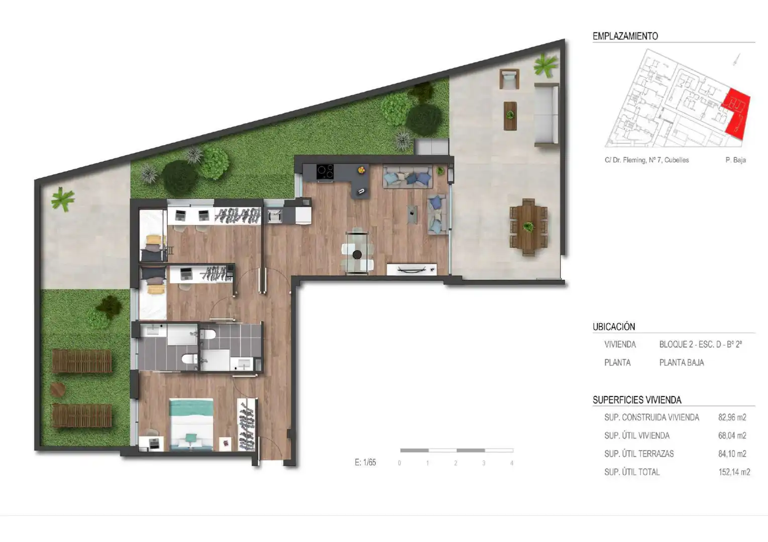 Rez-de-chaussée avec piscine à vendre à Carrer del Doctor Fleming 7, imagen 32