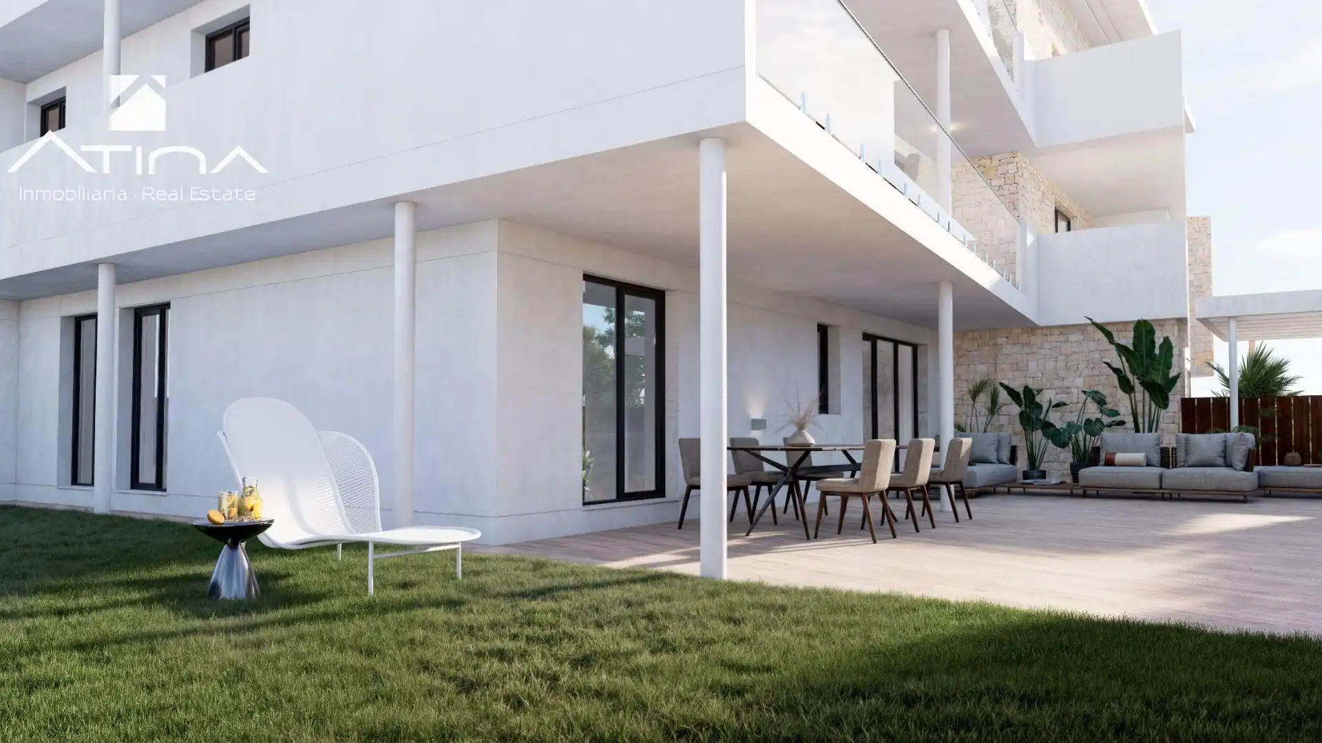 Terrassa de Planta baixa en venda en Jávea / Xàbia amb Aire condicionat, Calefacció i Jardí privat