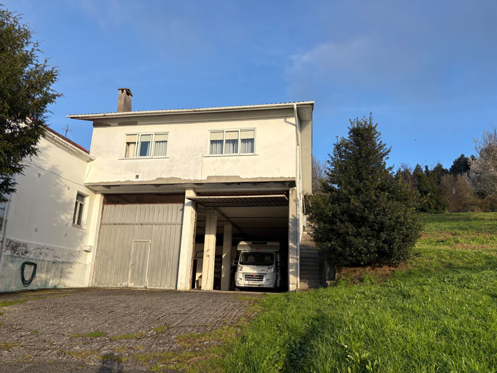 Vista exterior de Casa o chalet en venta en Neda con Calefacción, Jardín privado y Terraza