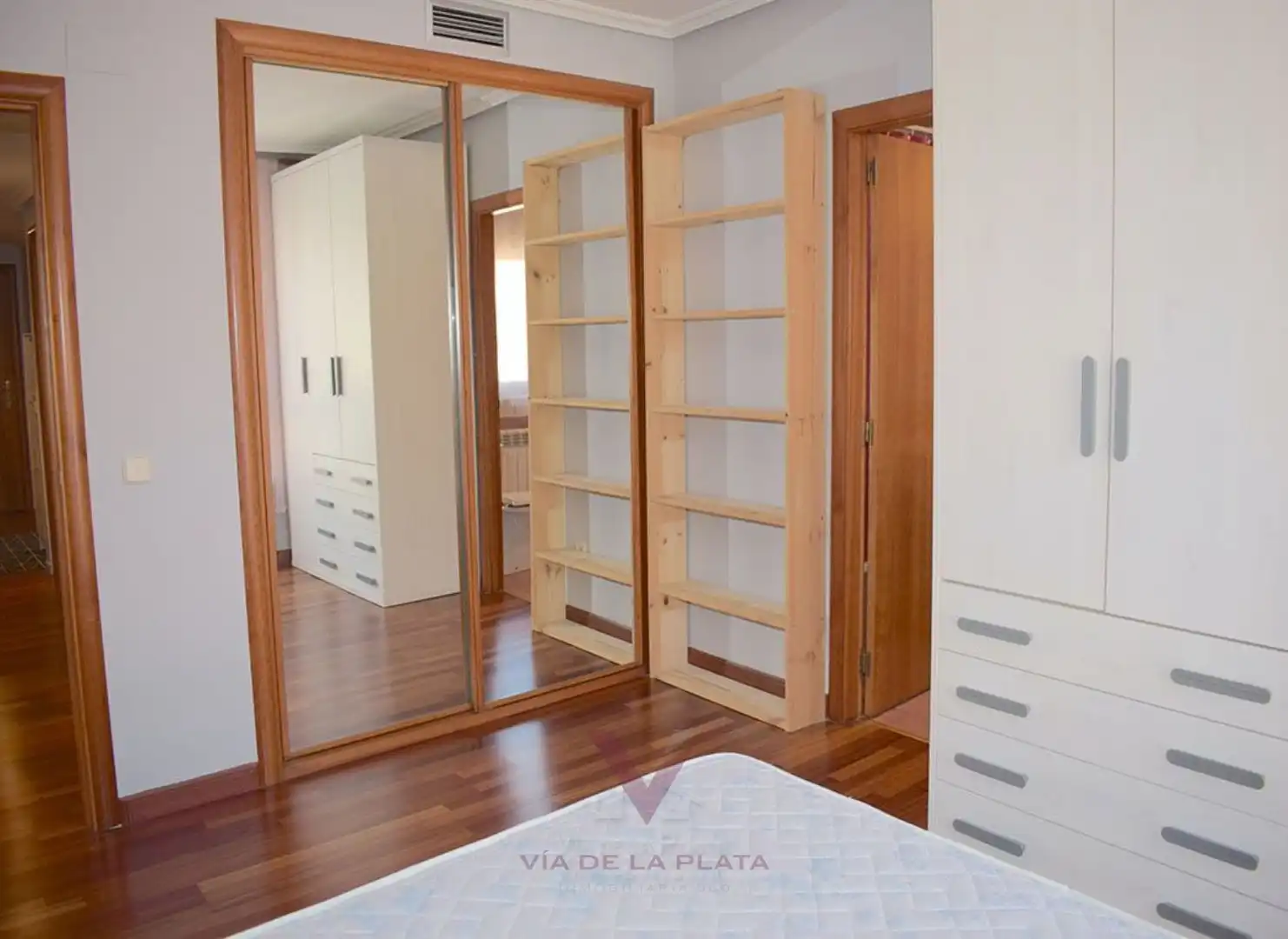 Bedroom of Flat for rent in Salamanca  with Heating, Furnished and Oven