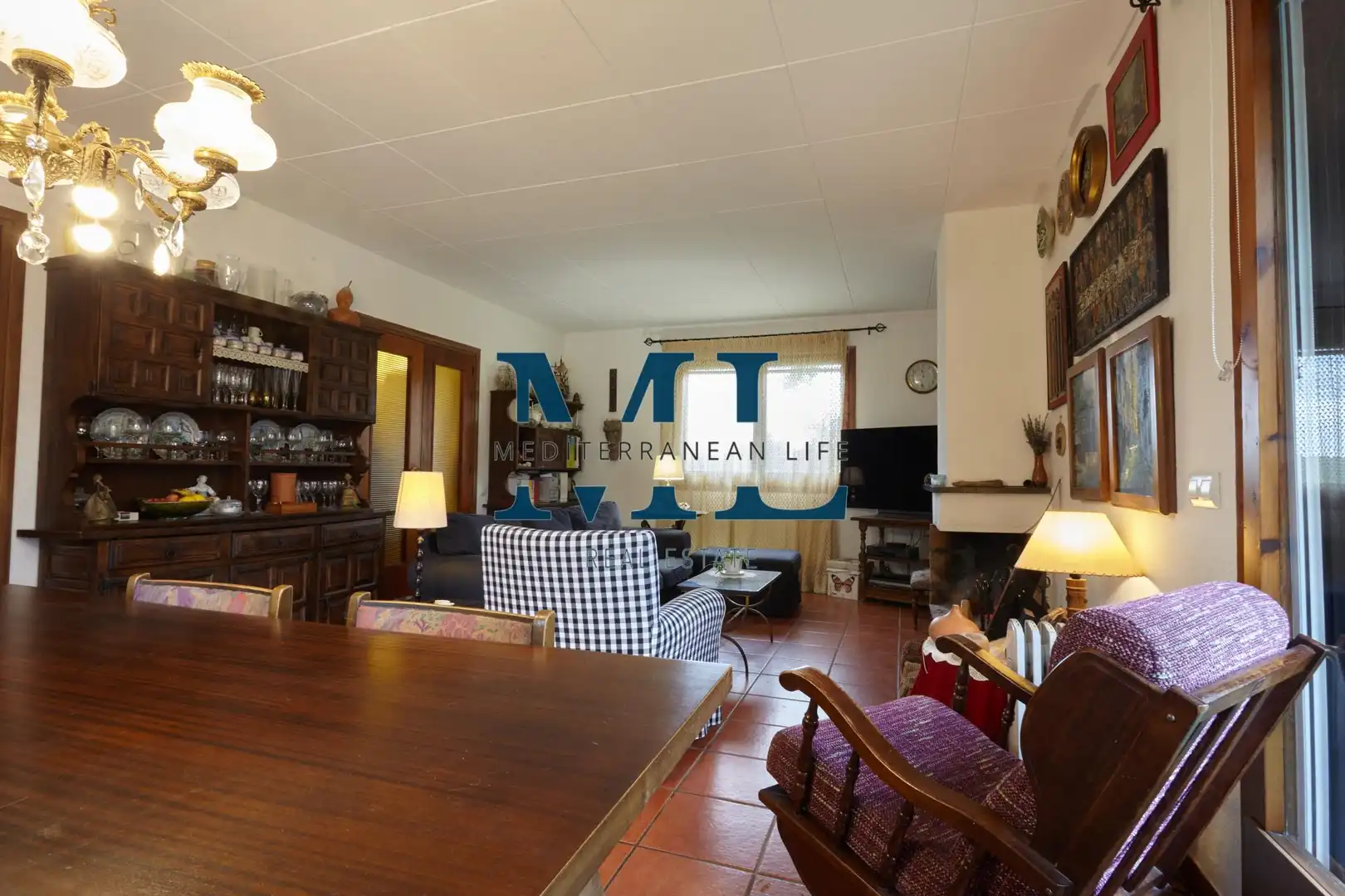 Living room of Houses for sale in Mas Alba