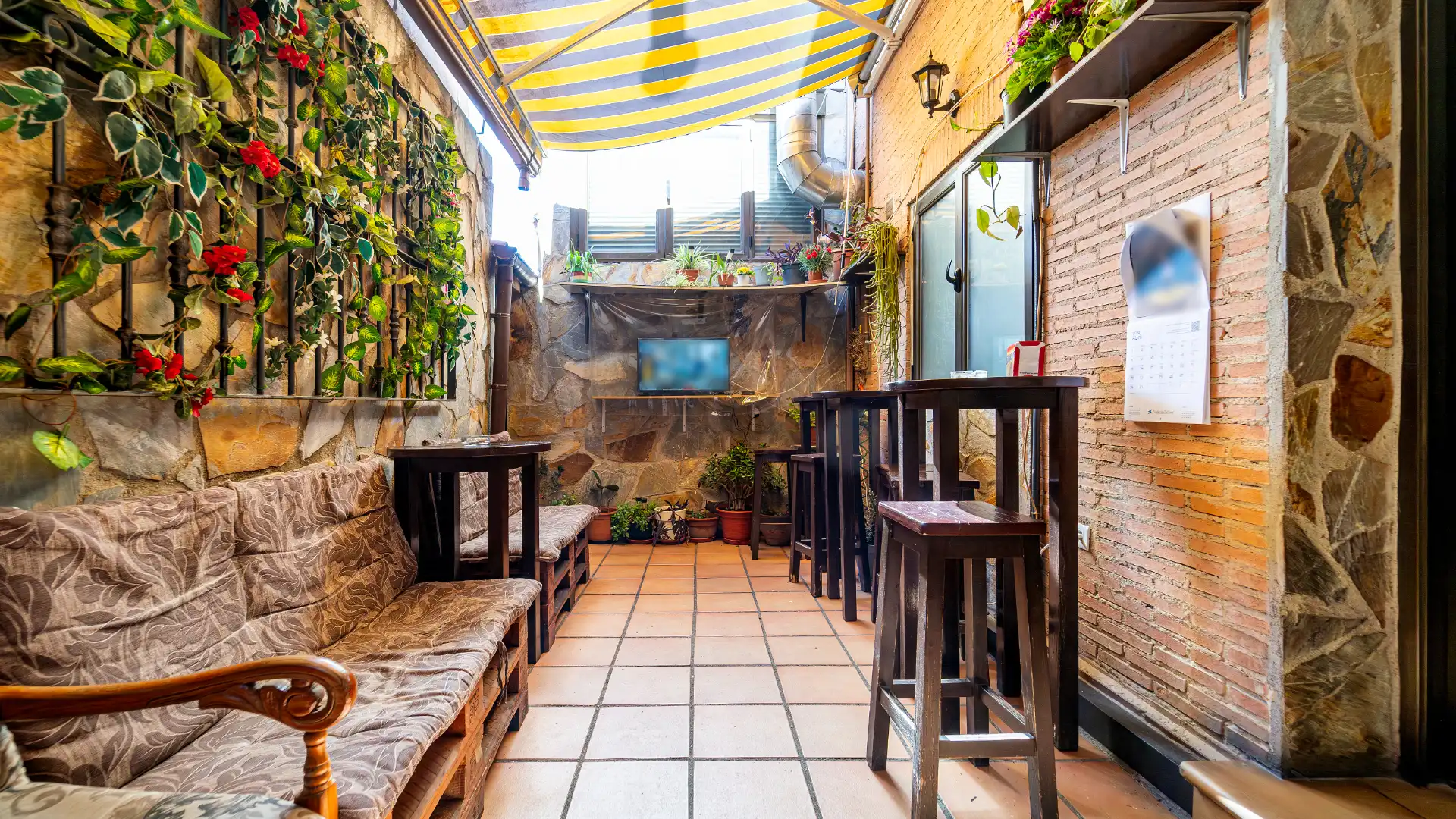 Terraza de Casa adosada en venta en Sevilla la Nueva con Jardín privado