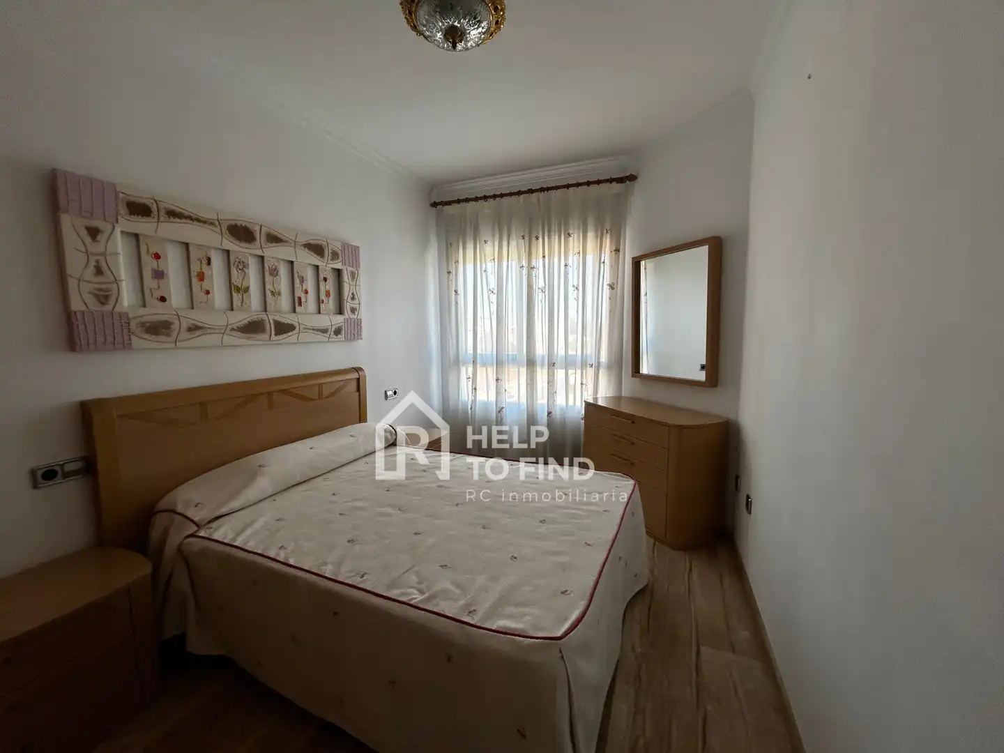 Bedroom of Flat for sale in Gandia  with Air Conditioner, Heating and Furnished