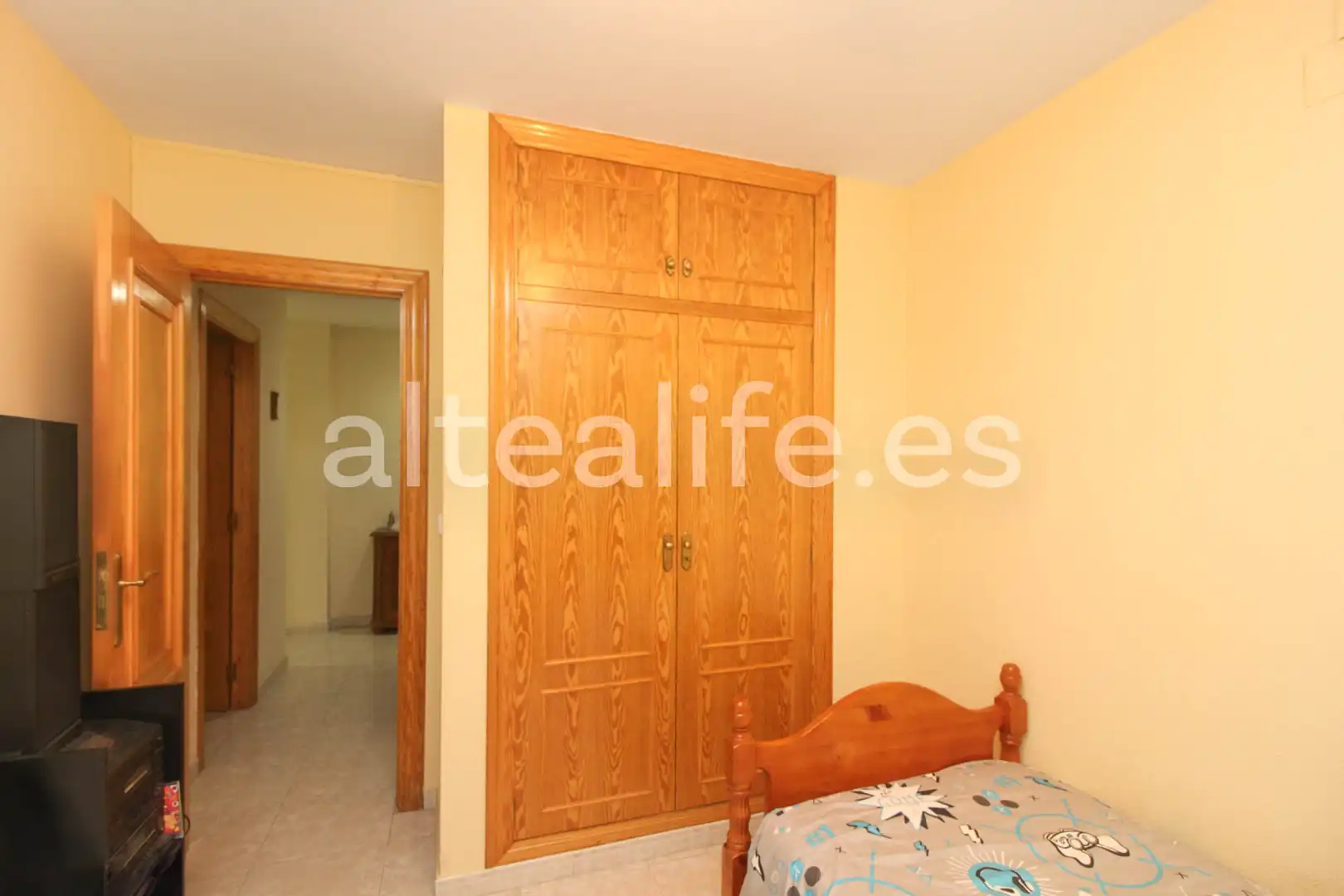 Schlafzimmer von Wohnungen zum Verkauf in Altea mit Klimaanlage und Balkon