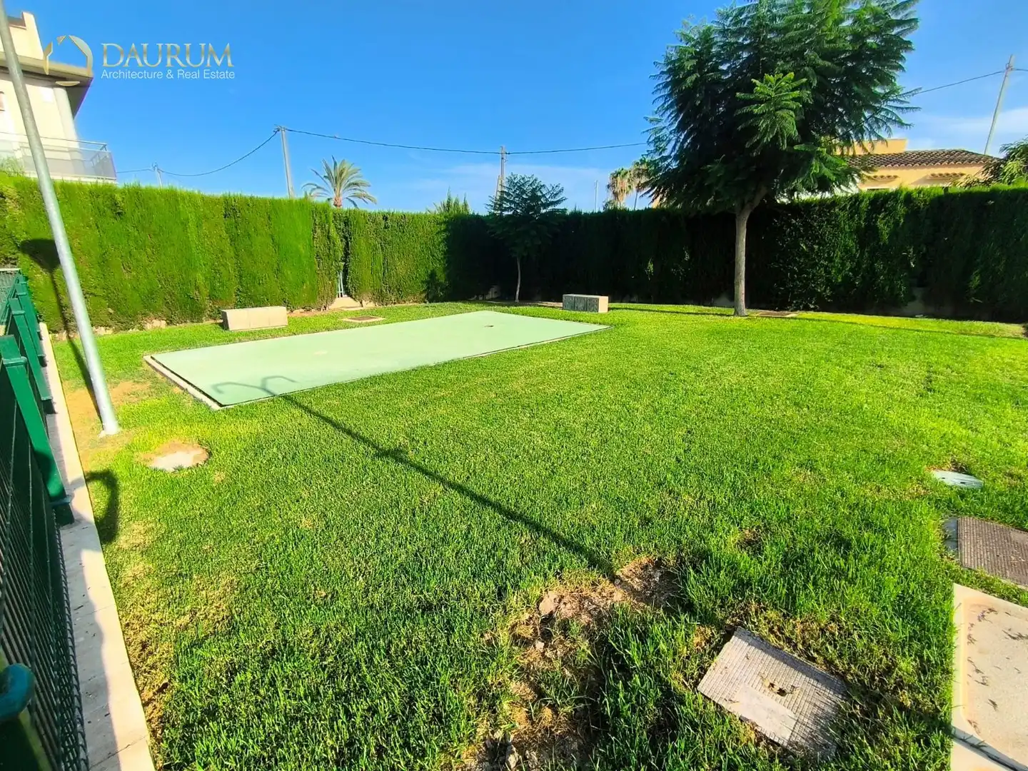 Jardí de Casa adosada en venda en Sant Joan d'Alacant amb Aire condicionat, Terrassa i Piscina