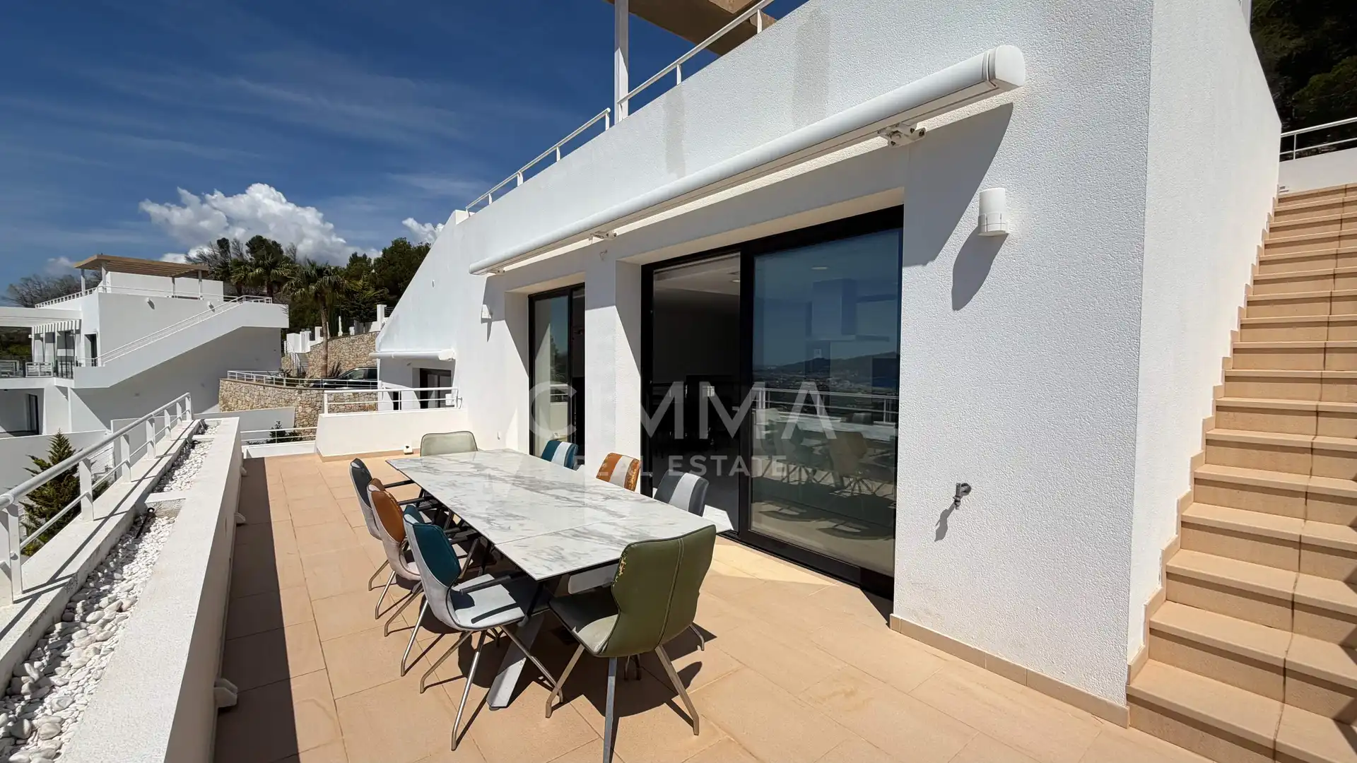 Terraza de Casa o chalet en venta en Altea con Calefacción y Piscina