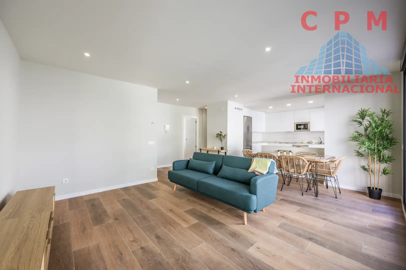 Sala de estar de Piso de alquiler en Madrid con Aire acondicionado, Calefacción y Parquet