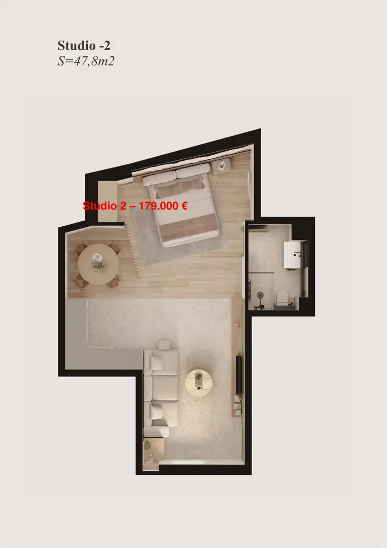 Habitación de Apartamento en venta en Benidorm con Amueblado