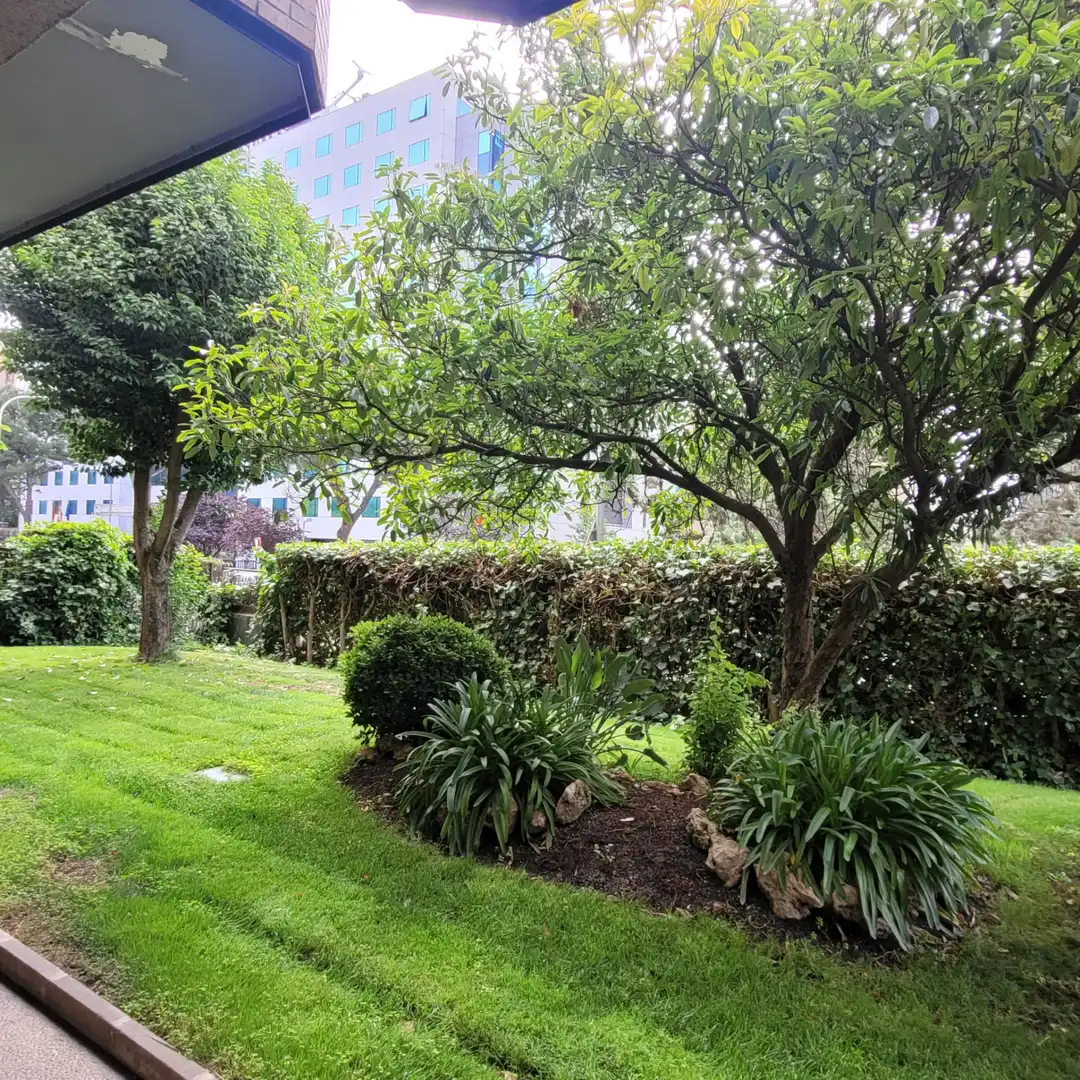 Garden of Duplexes for sale in Madrid  with Heating, Parquet flooring and Terrace