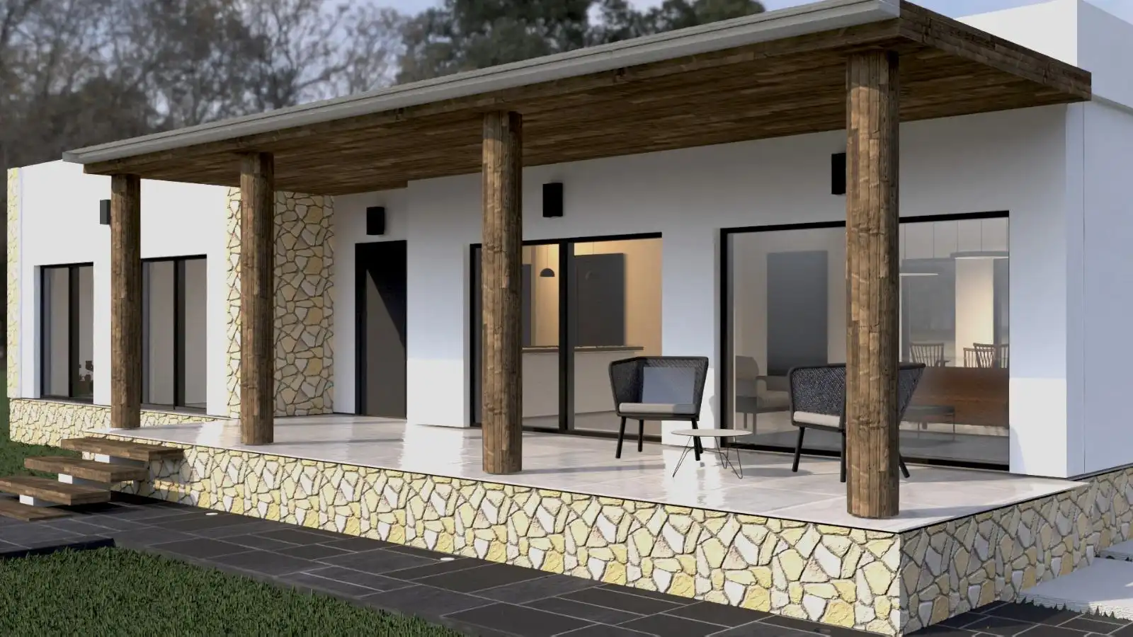 Terraza de Casa o chalet en venta en El Pinós / Pinoso con Aire acondicionado, Calefacción y Terraza