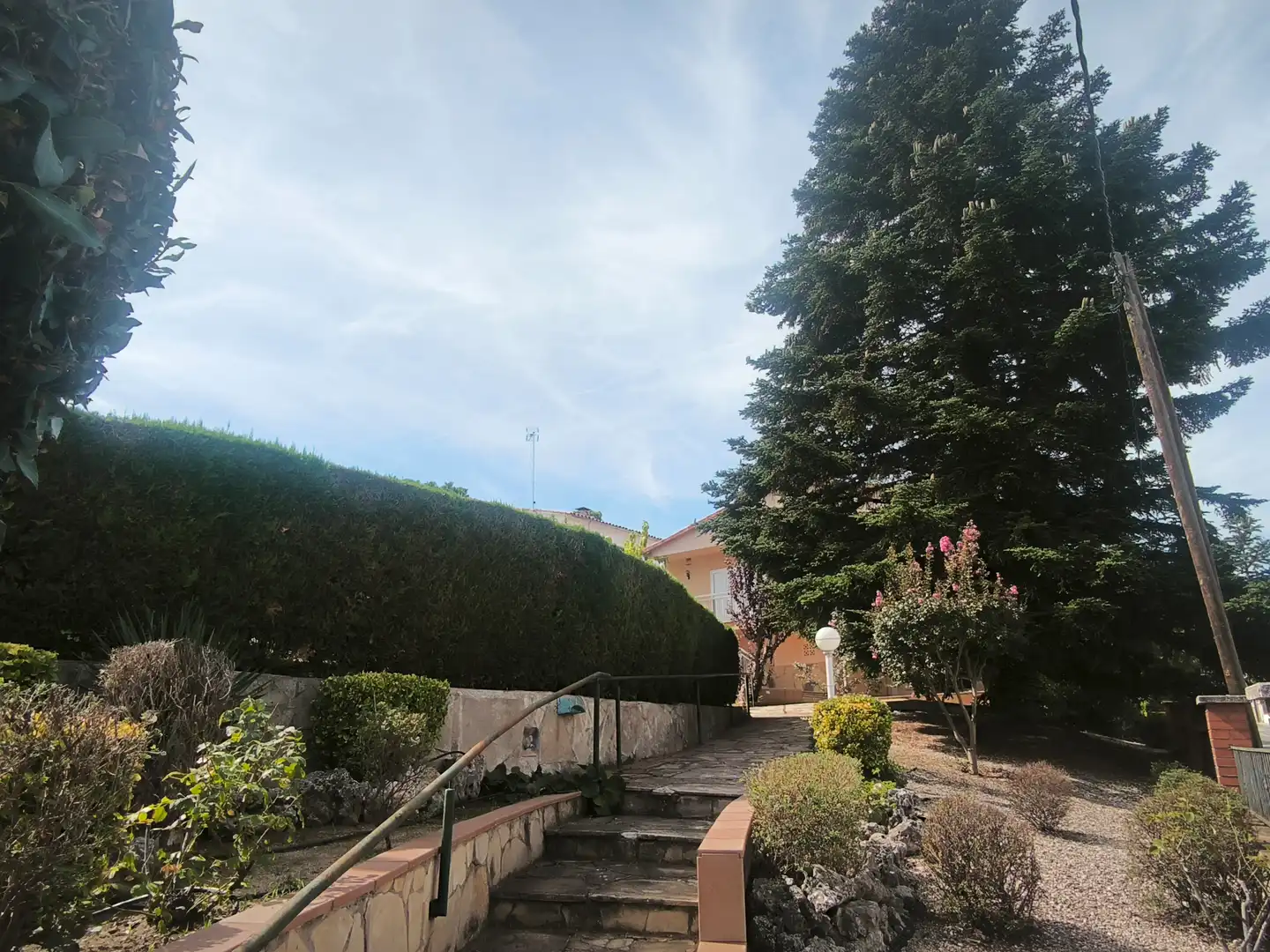 Vista exterior de Casa o xalet en venda en Lliçà d'Amunt amb Aire condicionat, Calefacció i Jardí privat