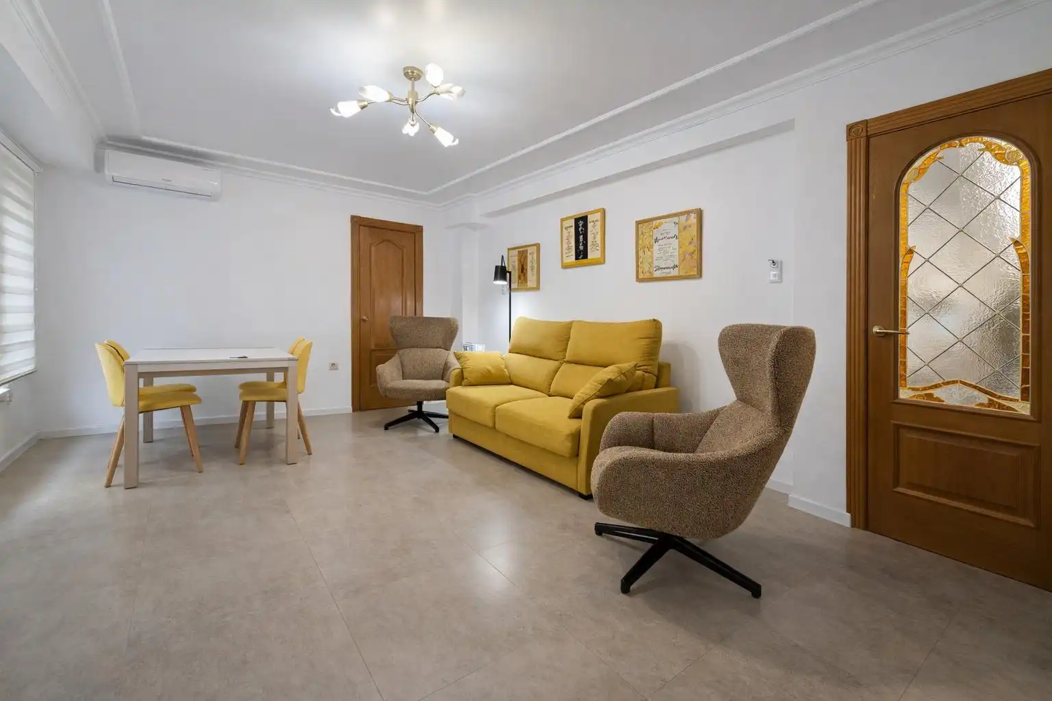 Sala de estar de Apartamento en venta en Santa Pola con Aire acondicionado y Amueblado