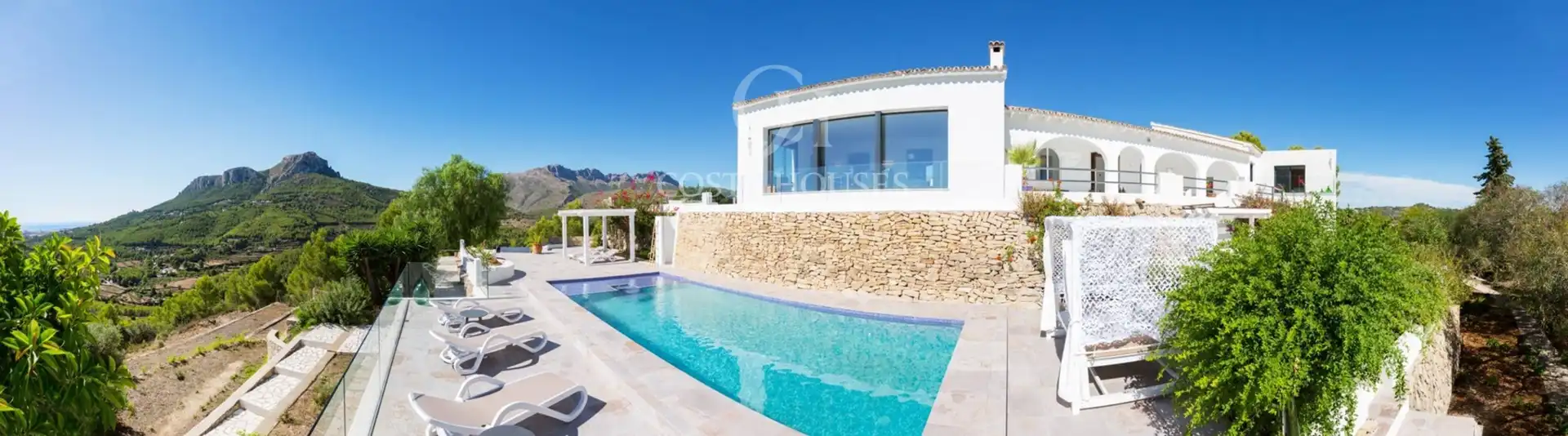 Vista exterior de Casa o chalet en venta en Benissa con Aire acondicionado, Calefacción y Jardín privado