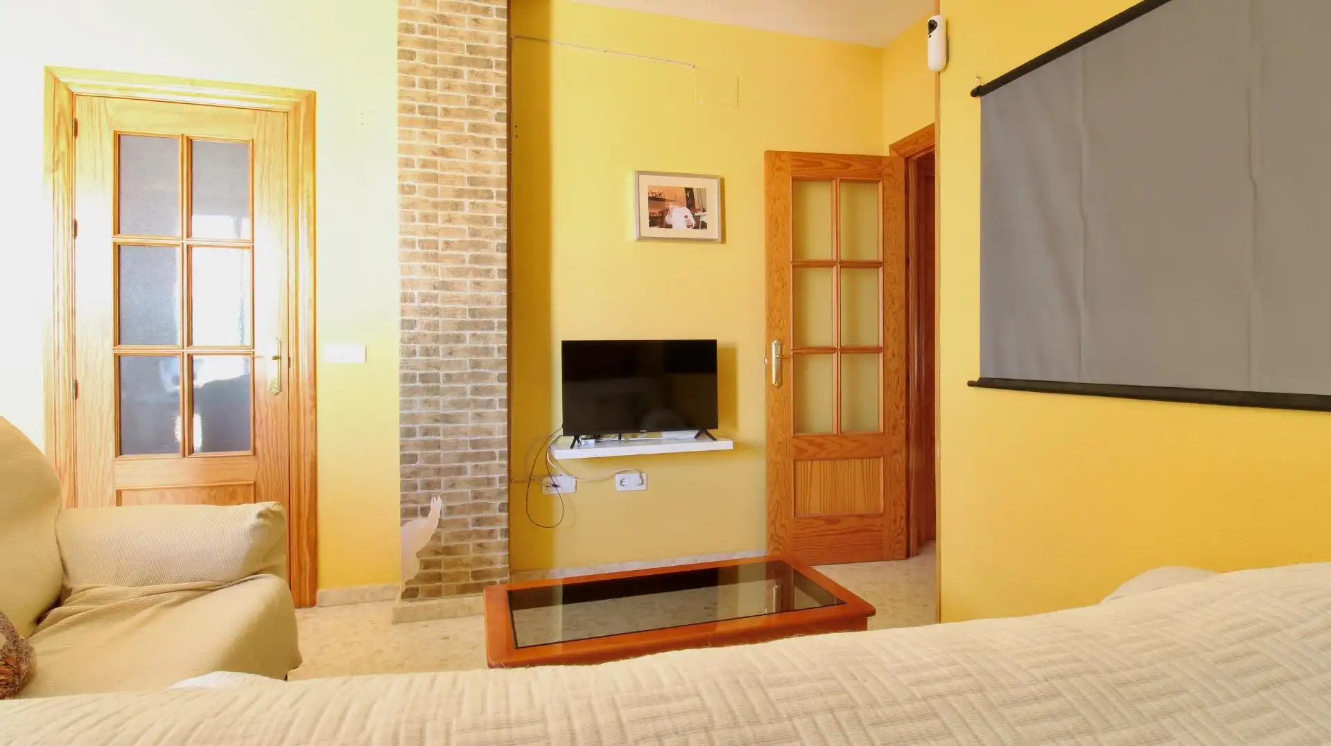 Living room of Attic for sale in Roquetas de Mar  with Terrace and Furnished