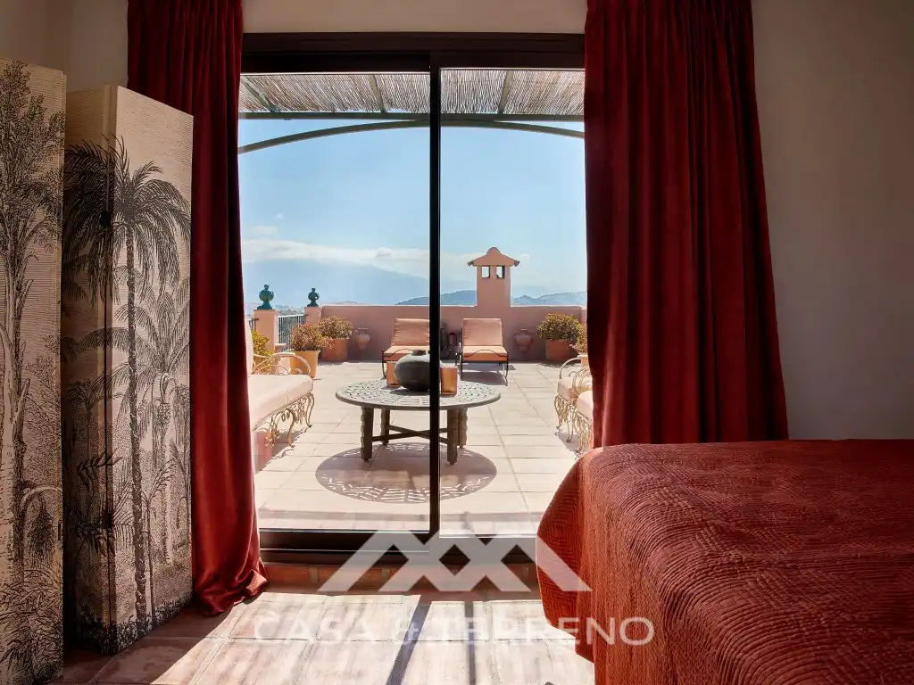 Habitación de Casa o chalet en venta en Comares con Aire acondicionado, Terraza y Piscina