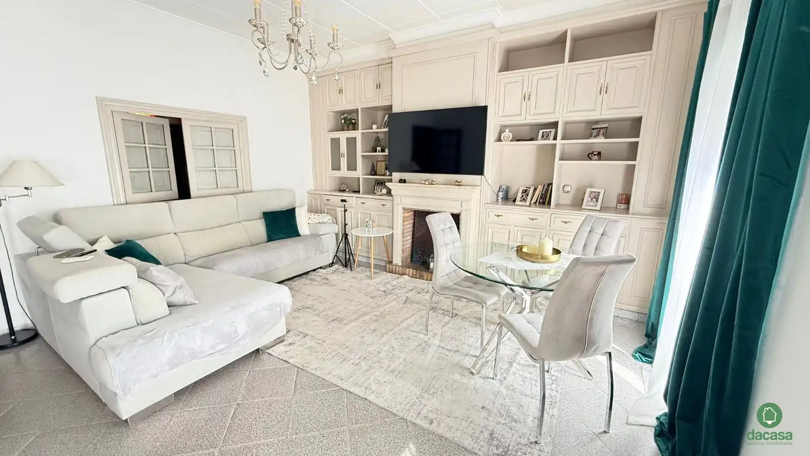 Wohnzimmer von Haus oder Chalet zum Verkauf in Almonte mit Klimaanlage, Terrasse und Abstellraum