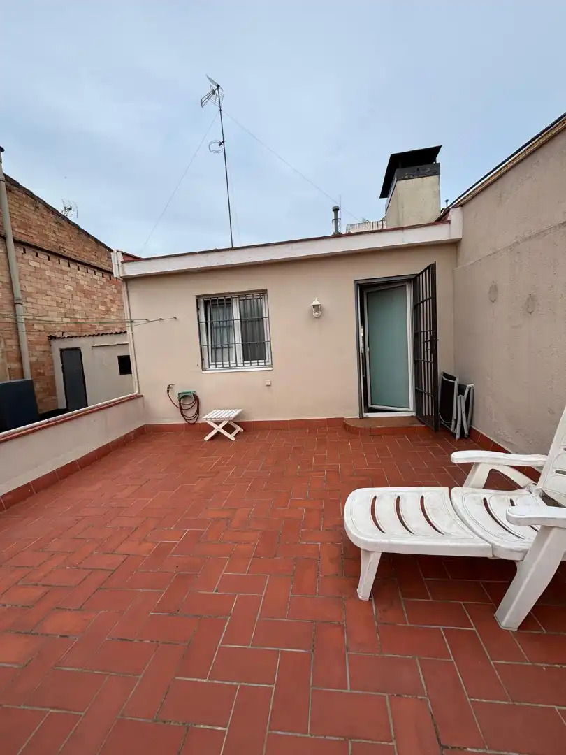 Terraza de Casa o chalet en venta en L'Hospitalet de Llobregat con Jardín privado