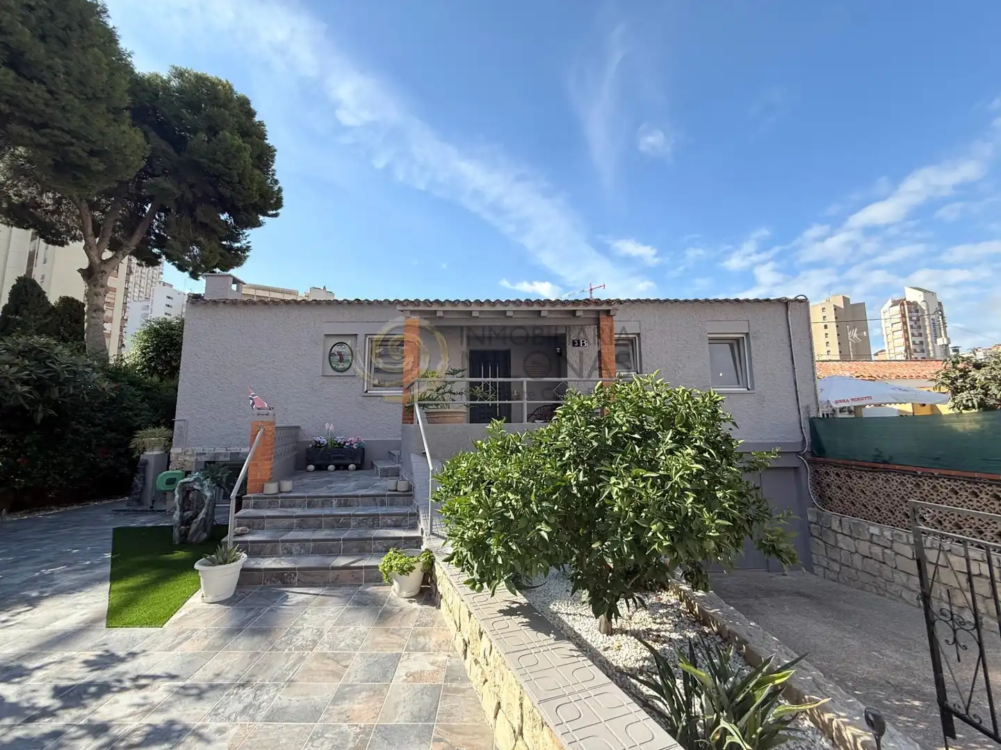 Exterior view of Houses for sale in Benidorm  with Air Conditioner, Heating and Private garden