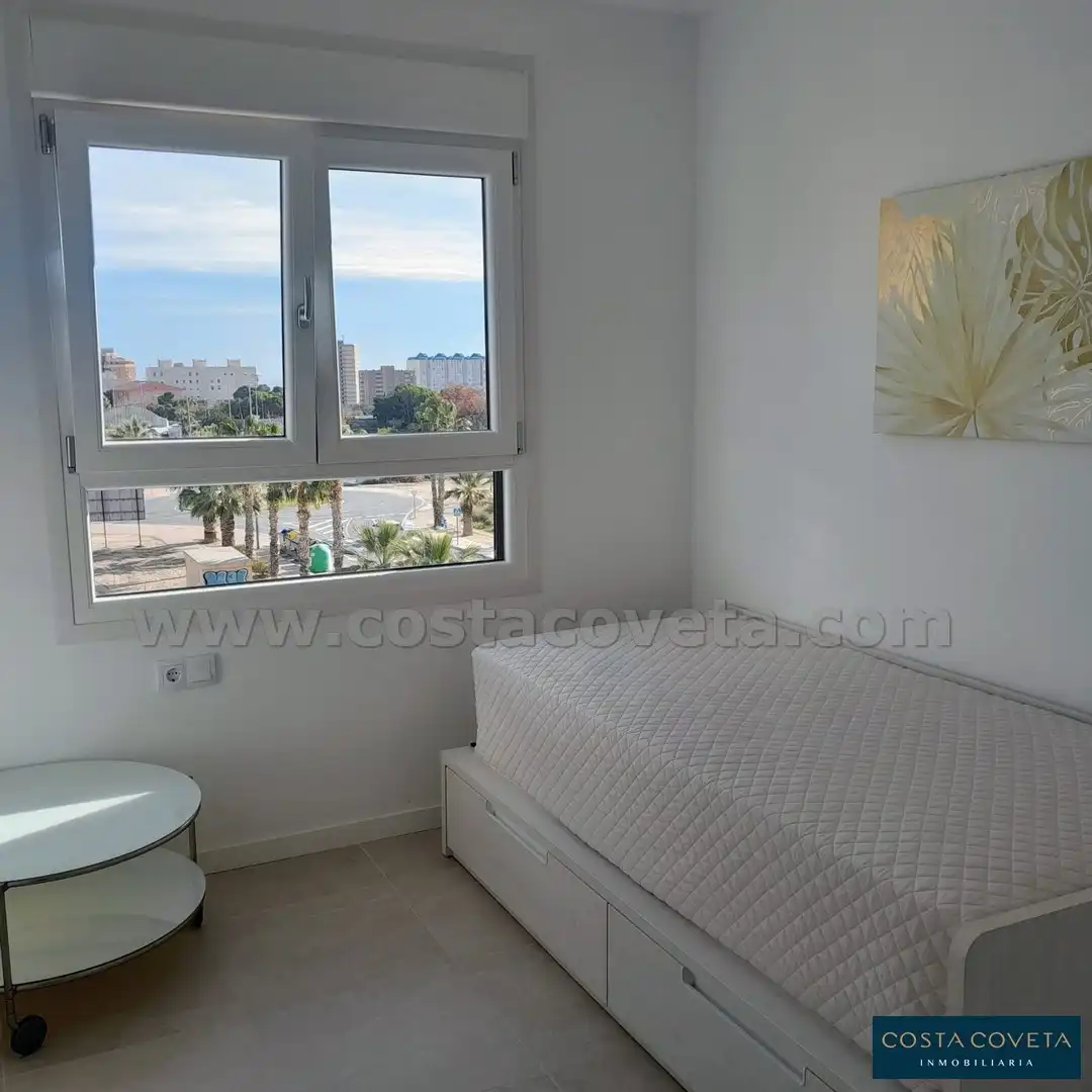 Bedroom of Apartments for sale in El Campello  with Air Conditioner, Swimming Pool and Furnished