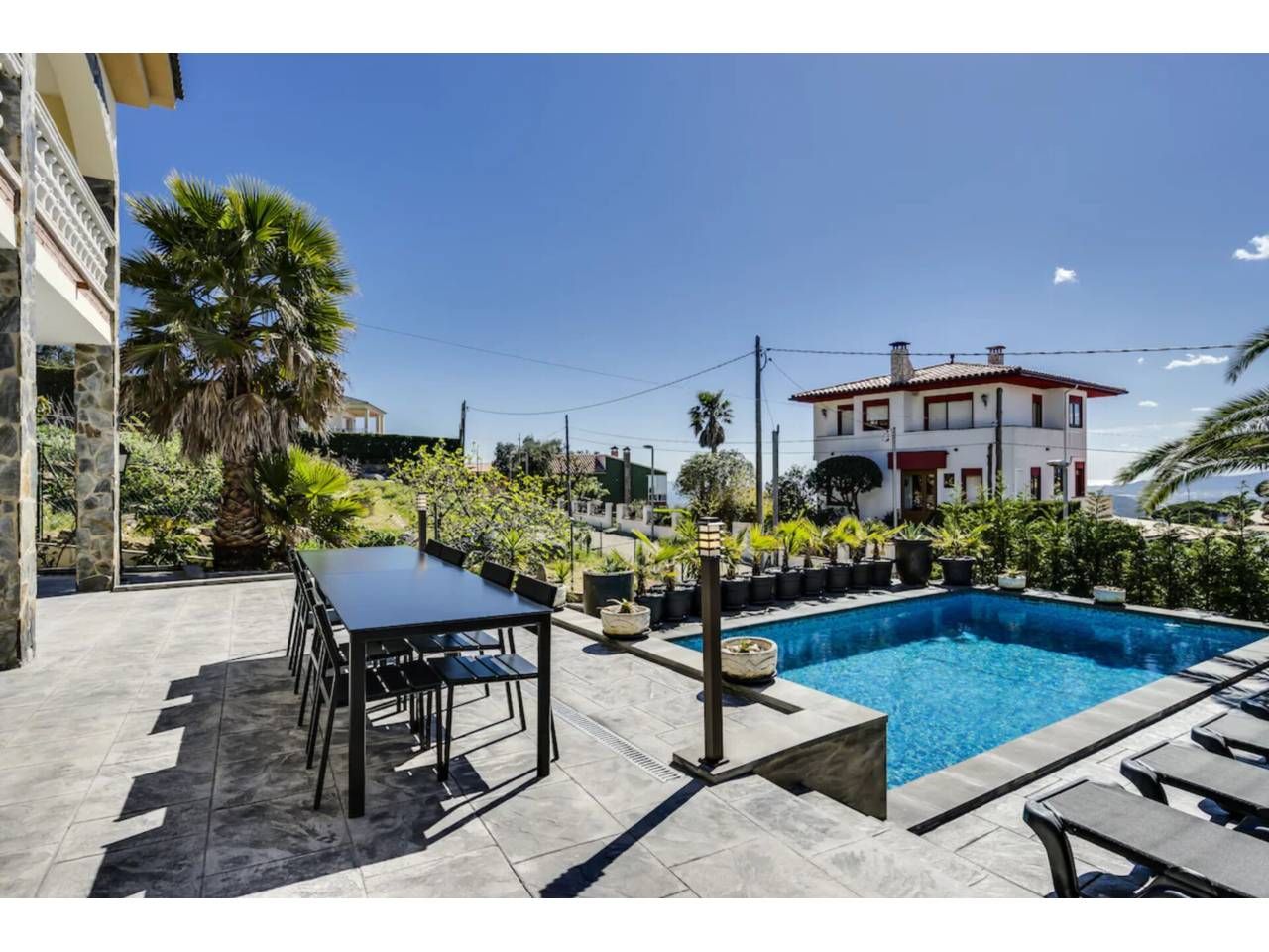 Terraza de Casa o chalet en venta en Lloret de Mar con Aire acondicionado, Calefacción y Jardín privado