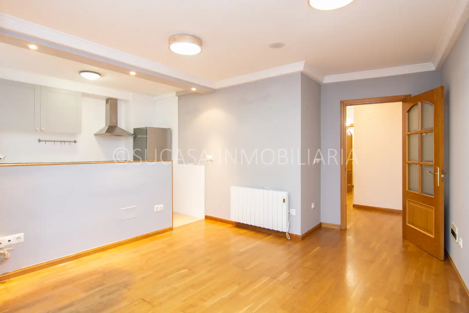 Kitchen of Apartments for sale in A Coruña Capital   with Heating, Parquet flooring and Storage room