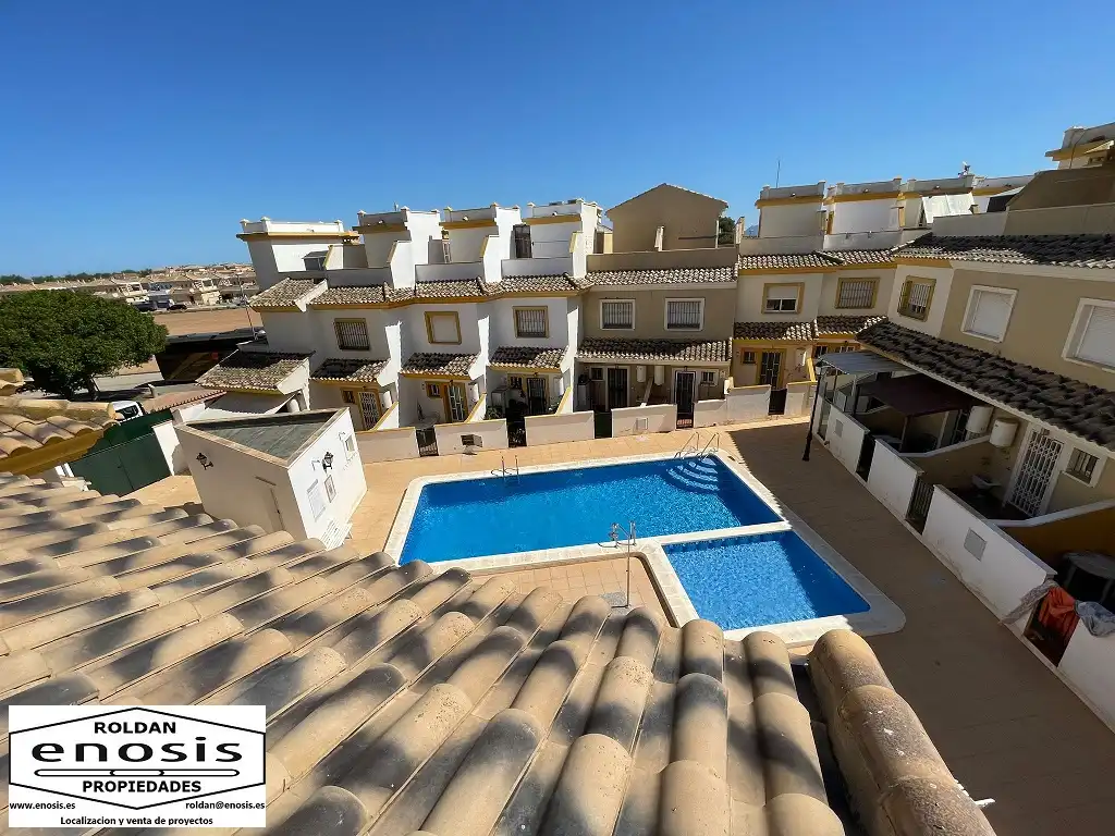 Exterior view of Detached homes for sale in Torre-Pacheco  with Air Conditioner, Swimming Pool and Furnished