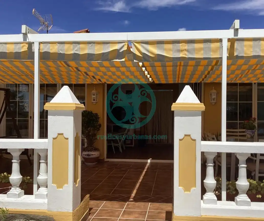 Terraza de Casa o chalet en venta en Casar de Cáceres con Aire acondicionado, Calefacción y Jardín privado