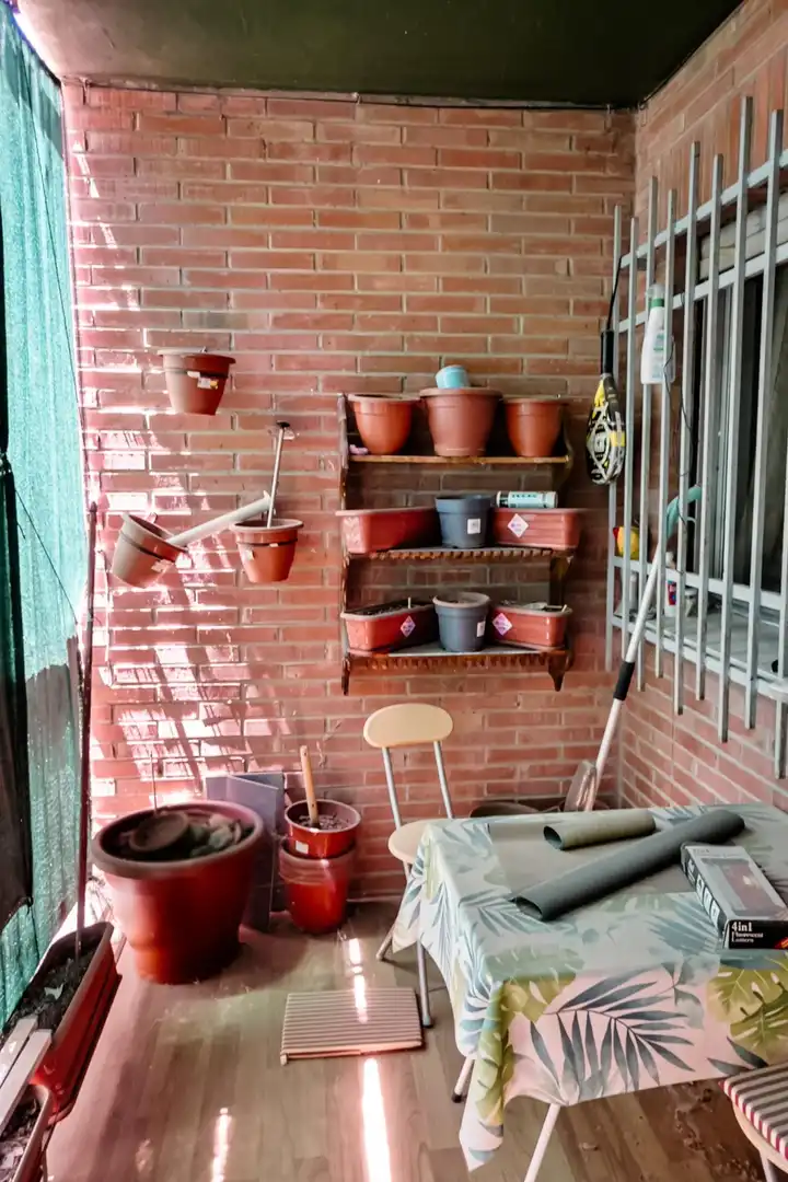Balcony of Flat for sale in Granada