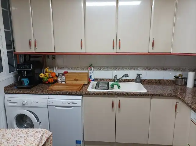 Cocina de Piso de alquiler en Mataró con Aire acondicionado, Calefacción y Parquet
