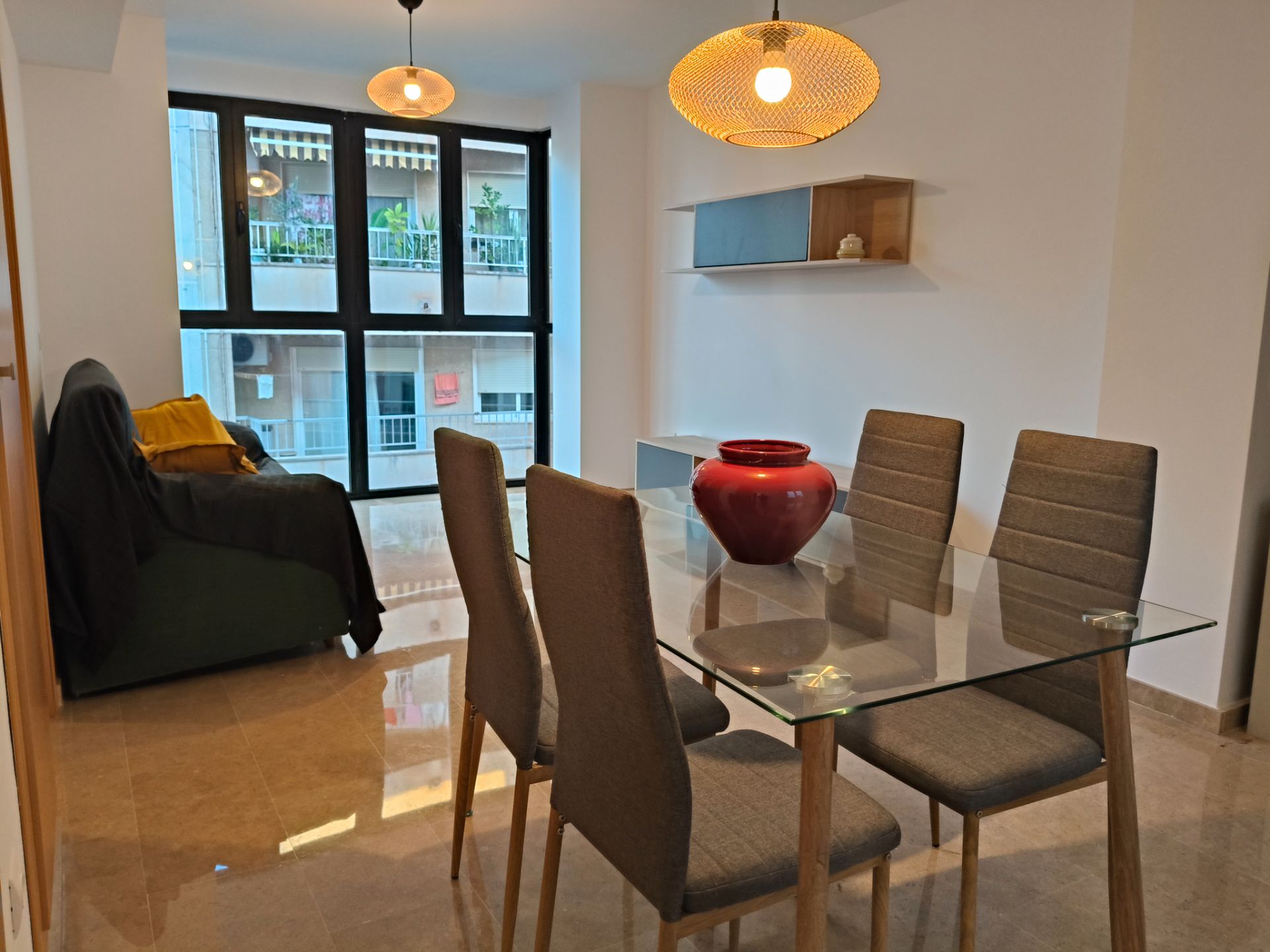 Menjador de Pis de lloguer en Gandia amb Moblat