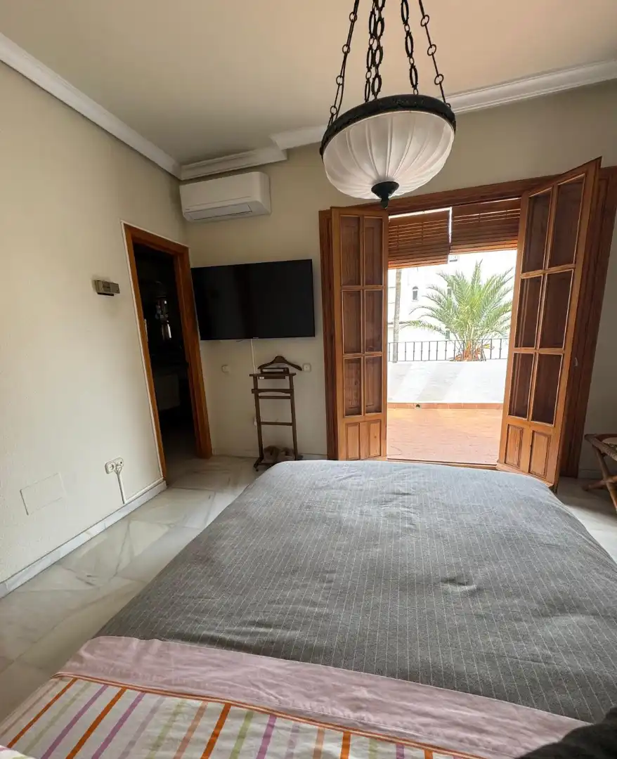 Bedroom of Houses for sale in Roquetas de Mar  with Air Conditioner, Heating and Private garden