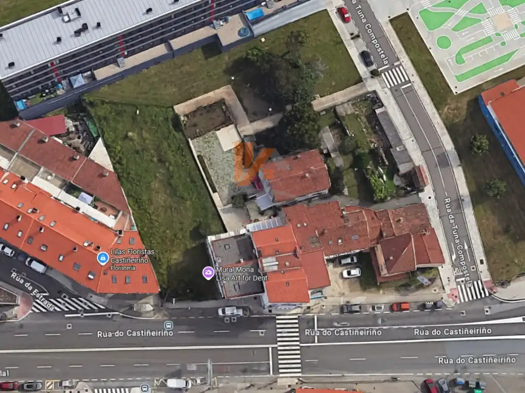 Vista exterior de Residencial en venta en Santiago de Compostela 