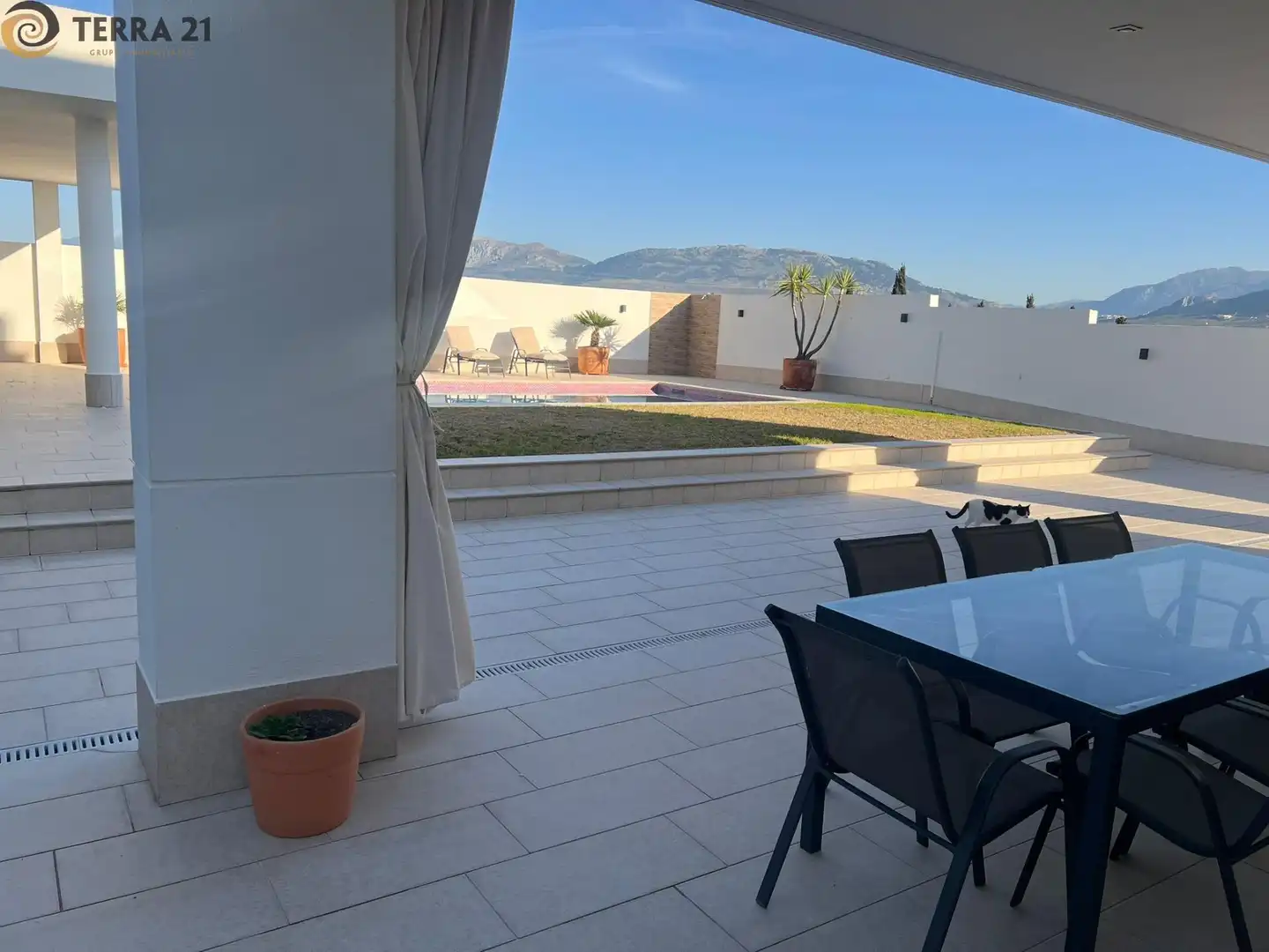 Terrace of Houses for sale in Jaén  with Air Conditioner, Private garden and Swimming Pool