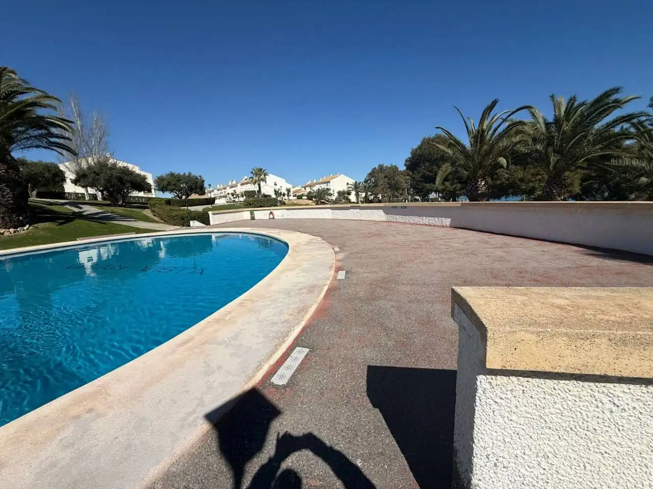 Schwimmbecken von Wohnung zum Verkauf in Santa Pola mit Klimaanlage, Terrasse und Gemeinschaftspool