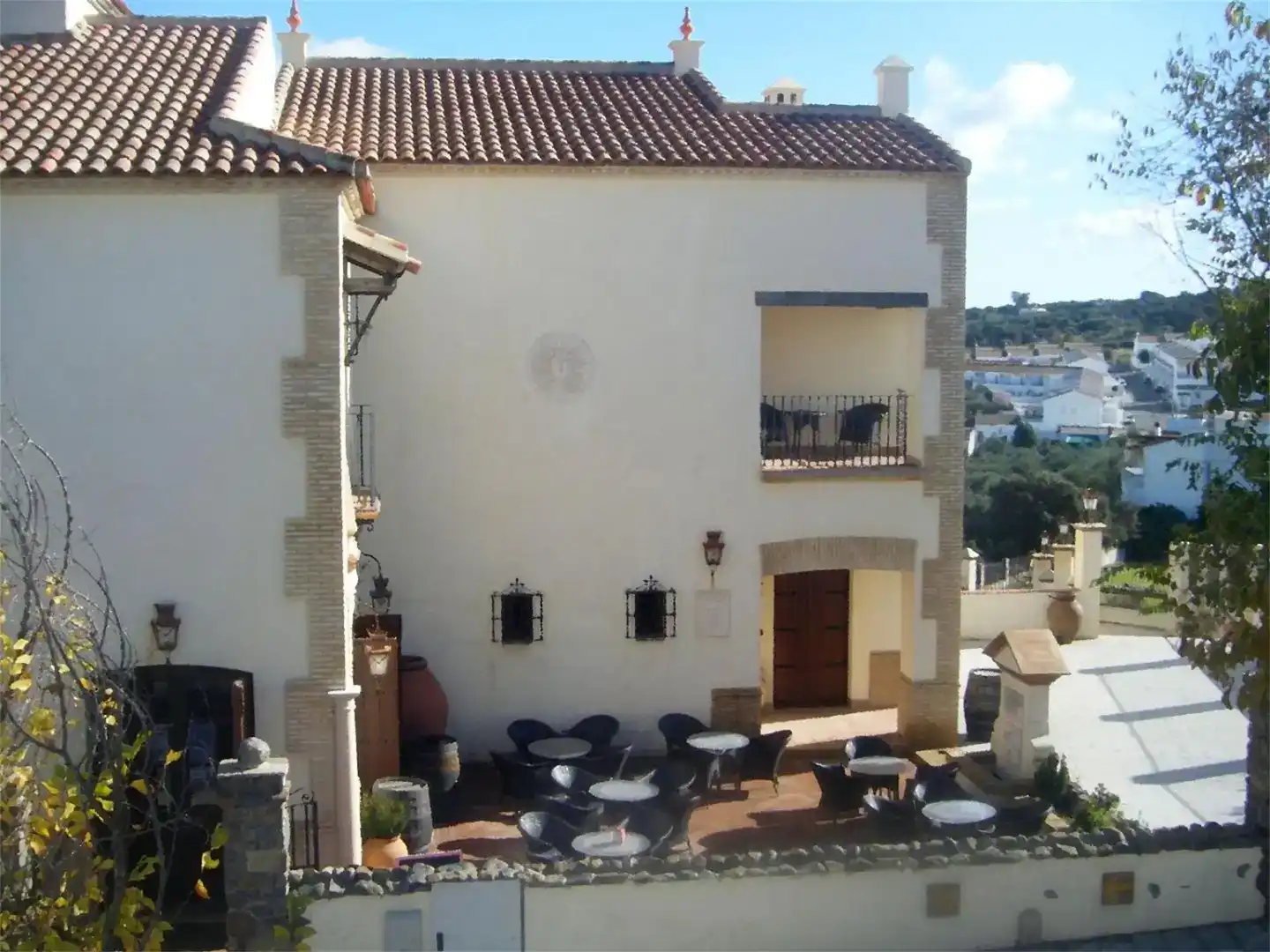 Terraza de Local en venta en Castilblanco de los Arroyos con Aire acondicionado, Parquet y Amueblado
