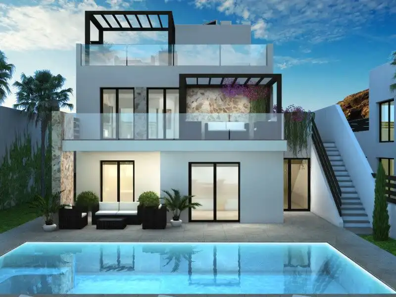 Detached house with pool for sale in Rojales