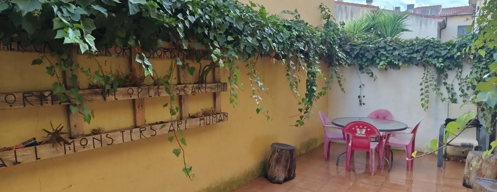 Terrassa de Casa adosada en venda en Carcaboso amb Aire condicionat i Balcó