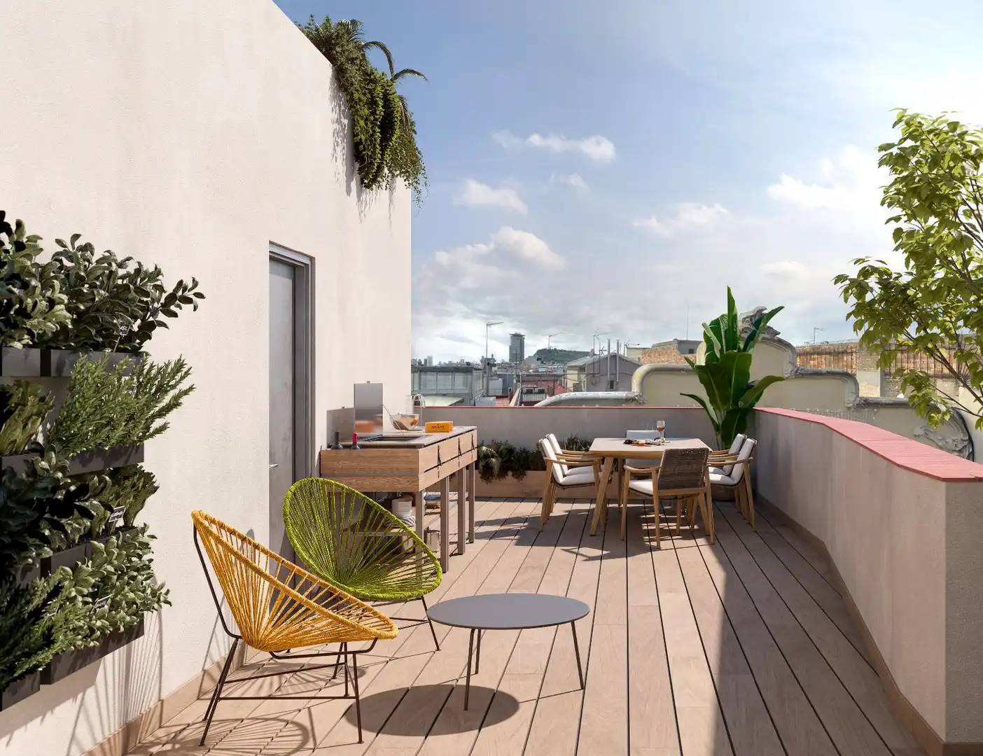 Terraza de Piso en venta en Barcelona con Aire acondicionado, Terraza y Alarma