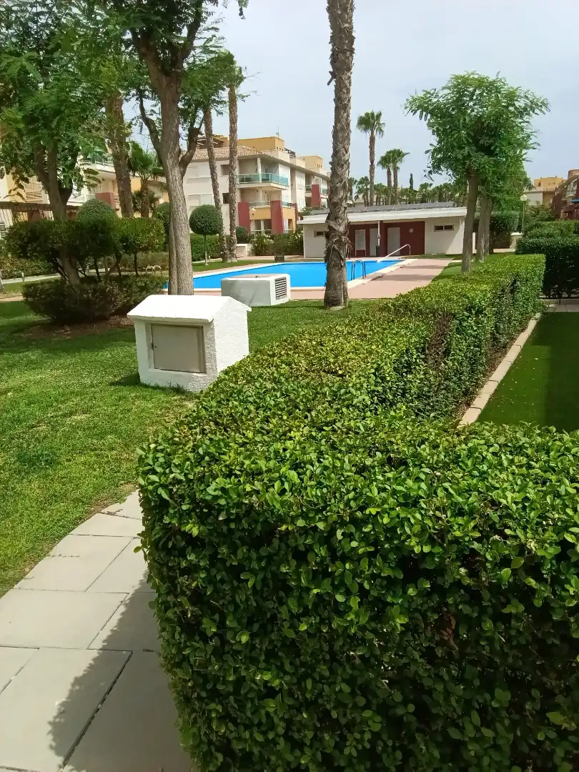 Swimming pool of Flat for sale in Fuente Álamo de Murcia  with Air Conditioner, Heating and Private garden