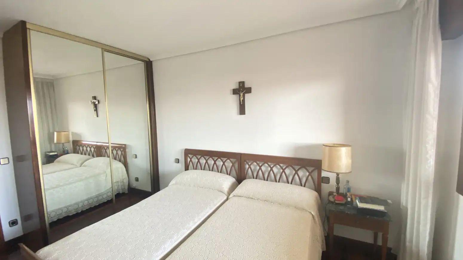 Schlafzimmer von Wohnung zum Verkauf in Santander mit Heizung, Privatgarten und Terrasse