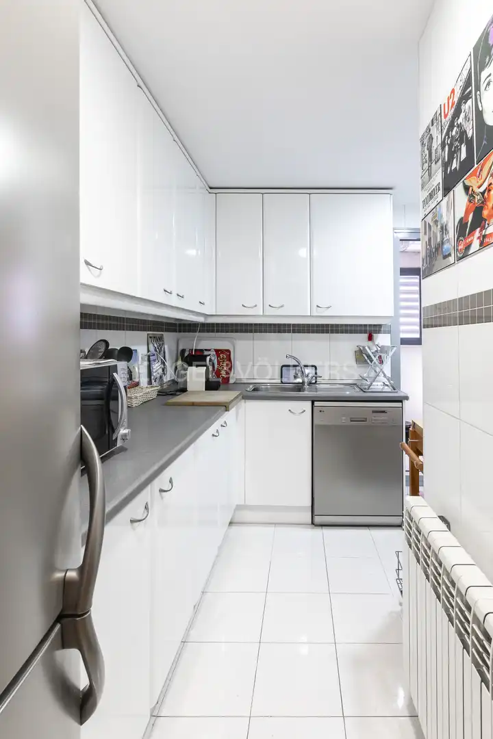 Küche von Wohnung zur Miete in Alcorcón mit Klimaanlage, Heizung und Parkett