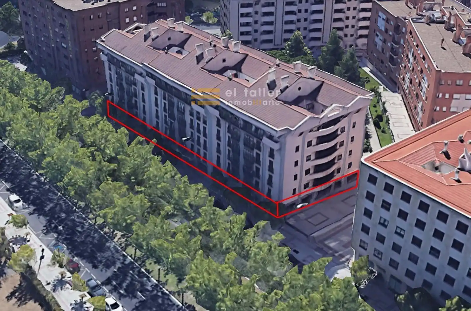 Außenansicht von Wohnung zum Verkauf in Salamanca mit Klimaanlage und Heizung