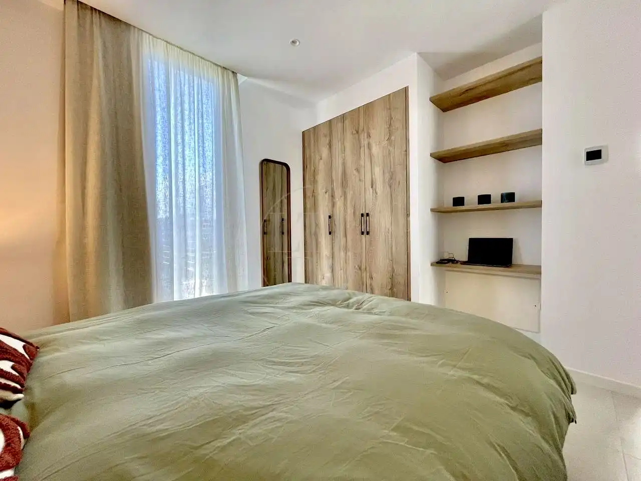 Schlafzimmer von Haus oder Chalet zur Miete in Sant Josep de sa Talaia mit Klimaanlage, Privatgarten und Terrasse