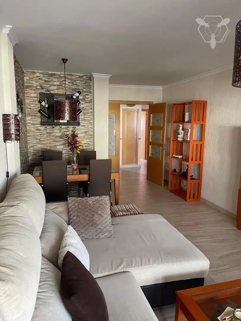 Sala de estar de Piso en venta en Huelva con Aire acondicionado, Terraza y Amueblado
