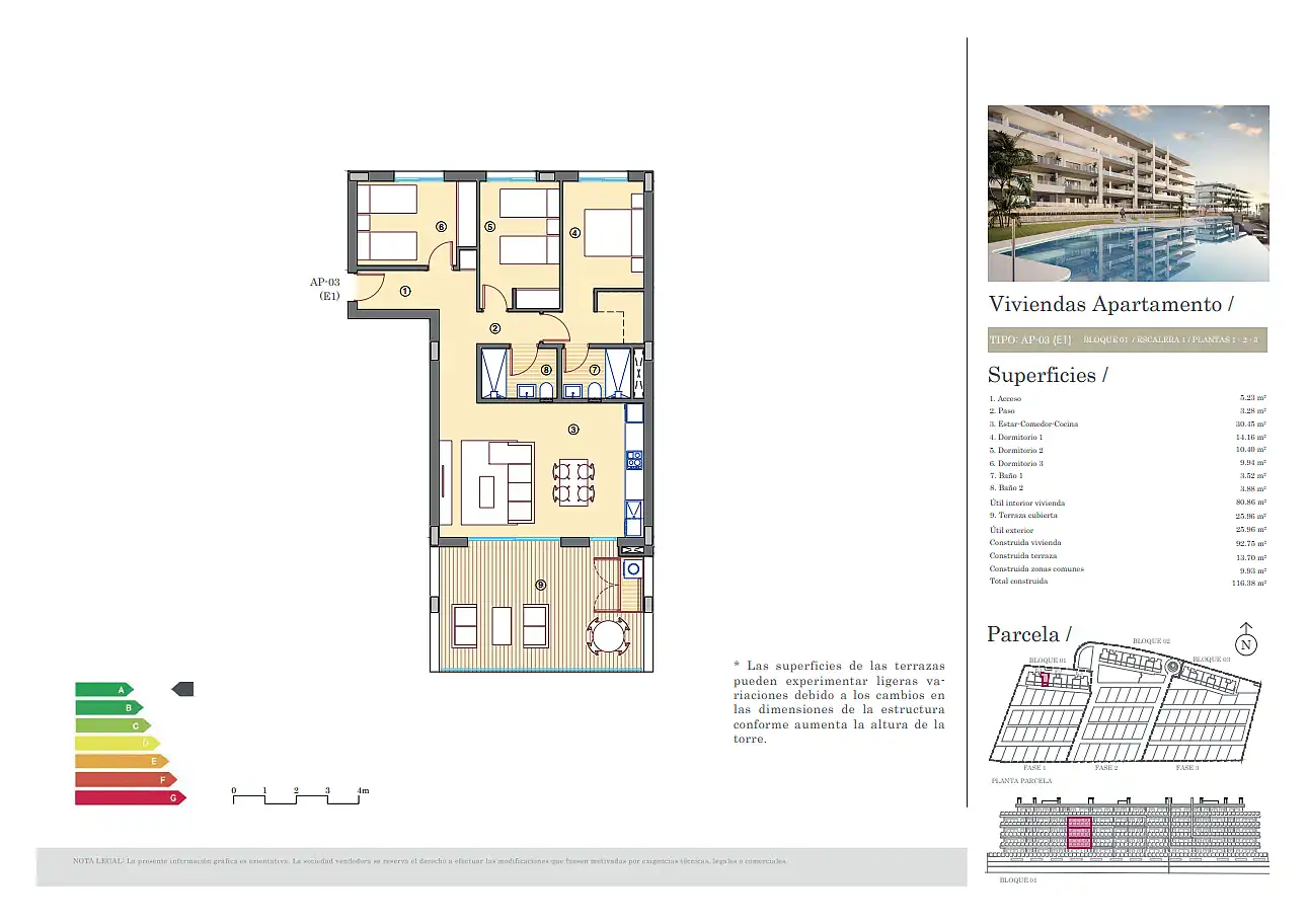 Apartment mit Terrasse zum Verkauf in Bonalba - Cotoveta, imagen 20